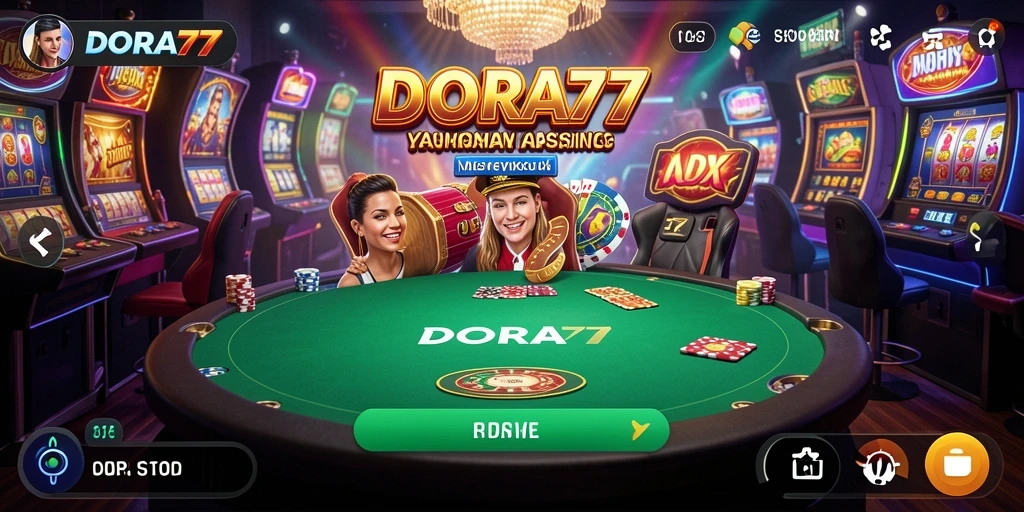 Tampilan gameplay DORA77 yang menarik dan interaktif.