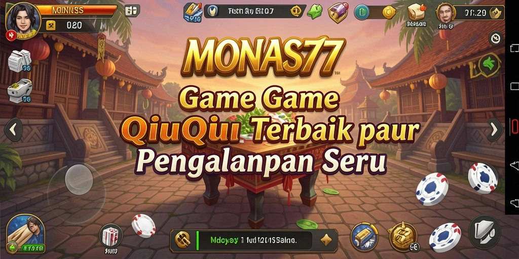 Tampilan gameplay seru dalam MONAS77 yang menggugah adrenalin.
